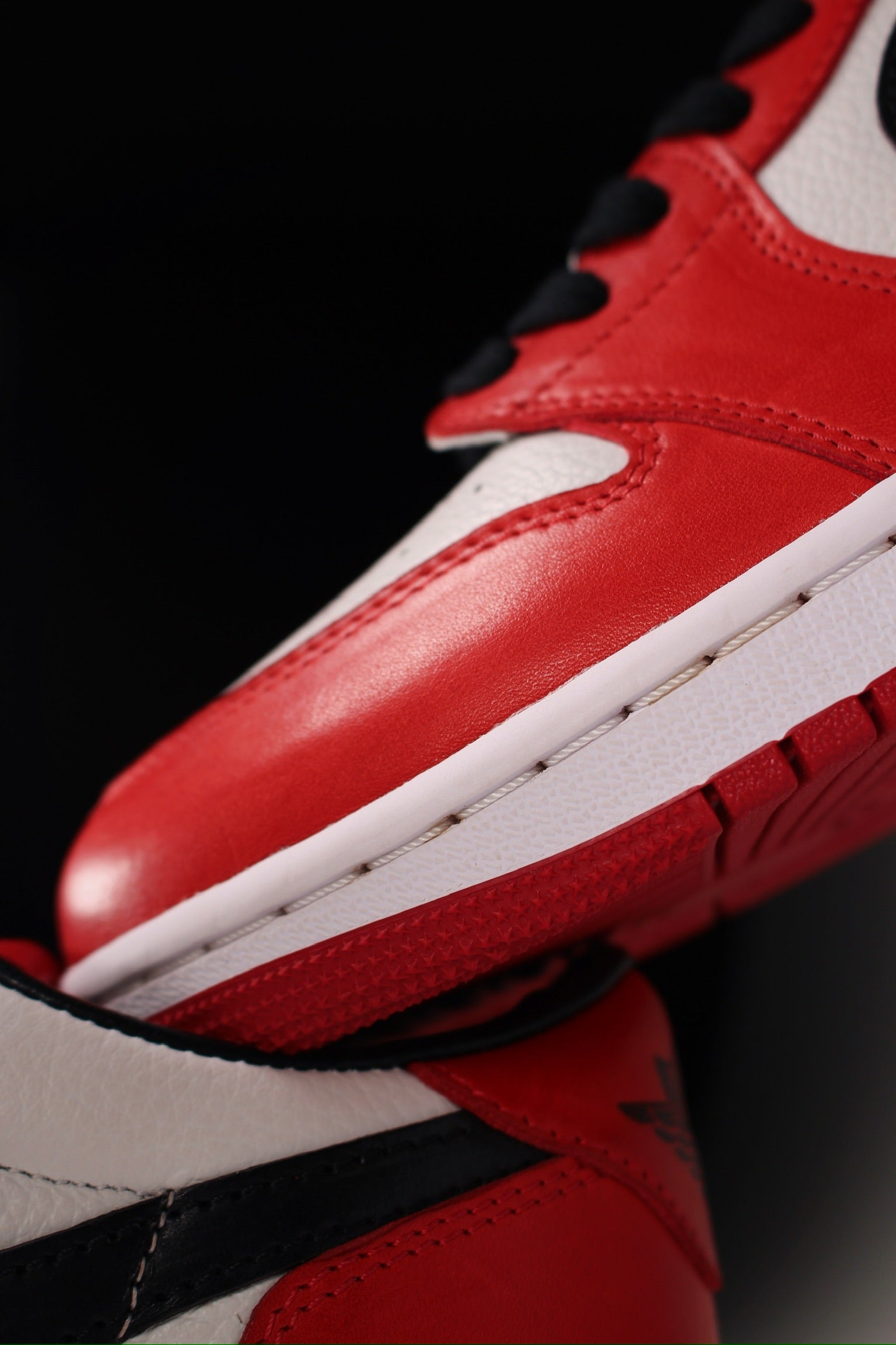 Air Jordan 1 Low OG Chicago | Custom Italian Leather Sneakers by