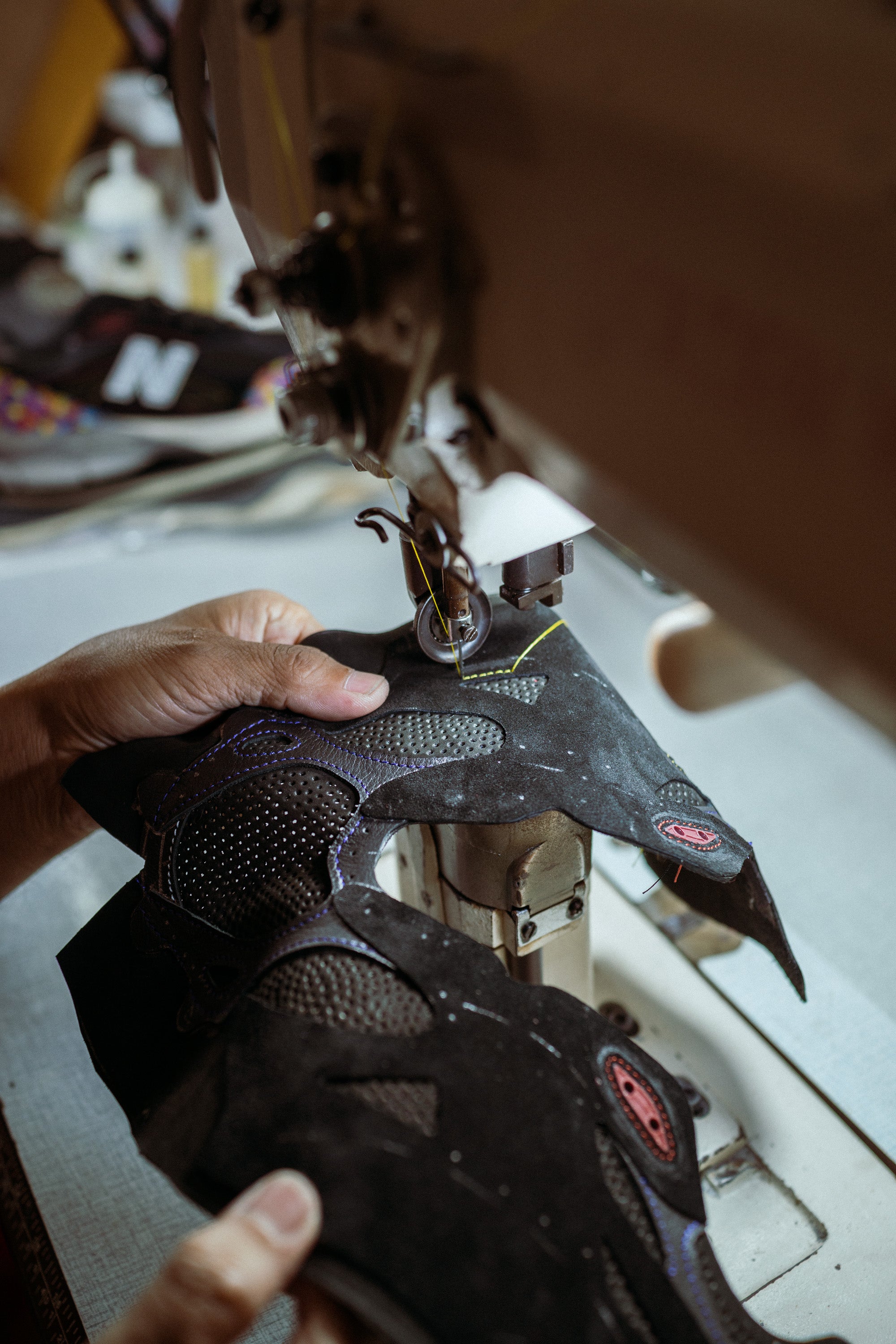 custom New balance sewing