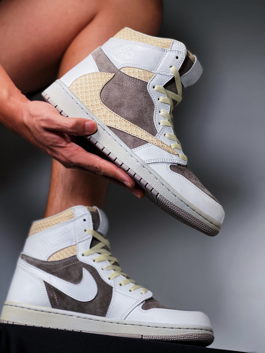 Air Jordan 1 High TS Reverse Mocha | Custom Travis Scott