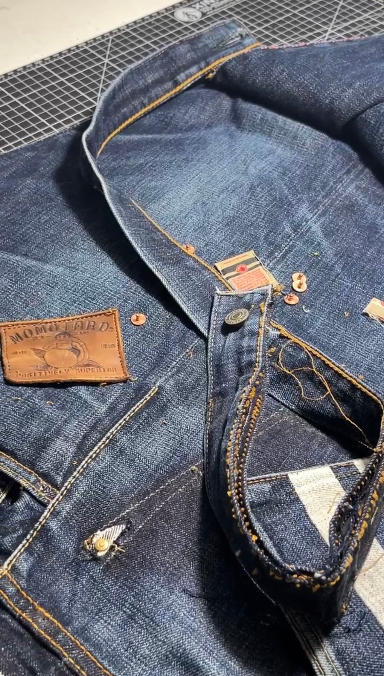 Upcyle: Deconstructed Momotaro Jeans