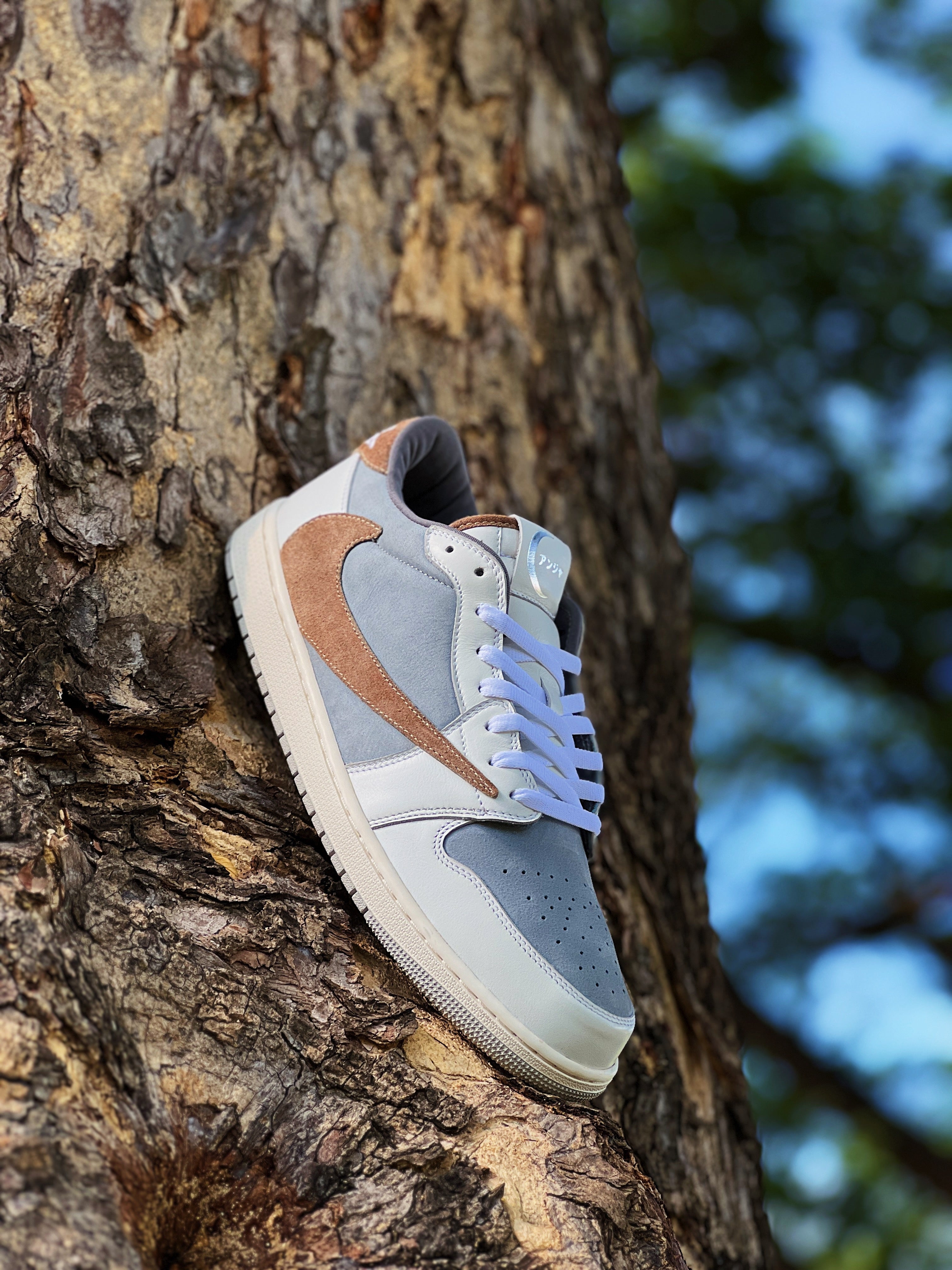 Air Jordan 1 Low Sandstone Utopia Custom Handcrafted Sneakers by KICKXOTIC Size 10.5 US 44.5 EU