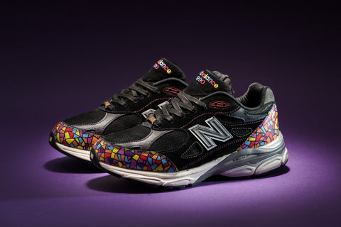 CUSTOM NEW BALANCE 990 V3 GAUDI - 24KILATES