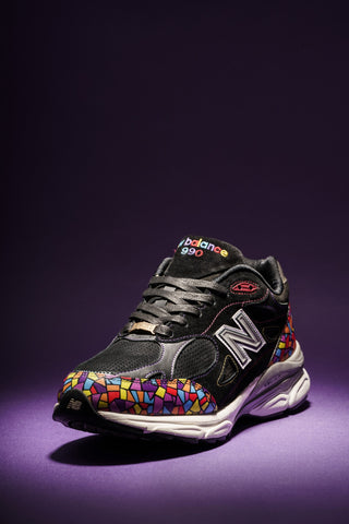 CUSTOM NEW BALANCE 990 V3 GAUDI - 24KILATES