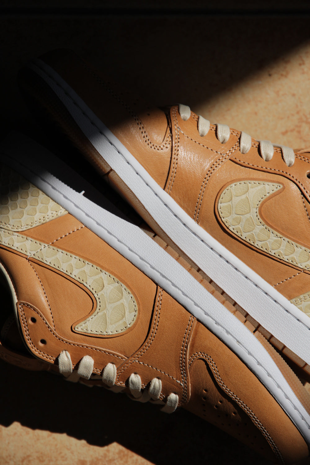Sample Pair — Air Jordan 1 Low "Tuscany Patina"